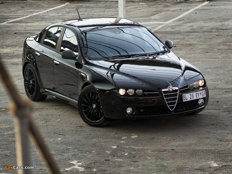 Alfa Romeo 159 Ti ZA-spec 939A (2008–2011) images (800 x 600)