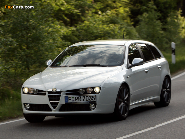 Alfa Romeo 159 Sportwagon Ti 939B (2008–2011) images (640 x 480)