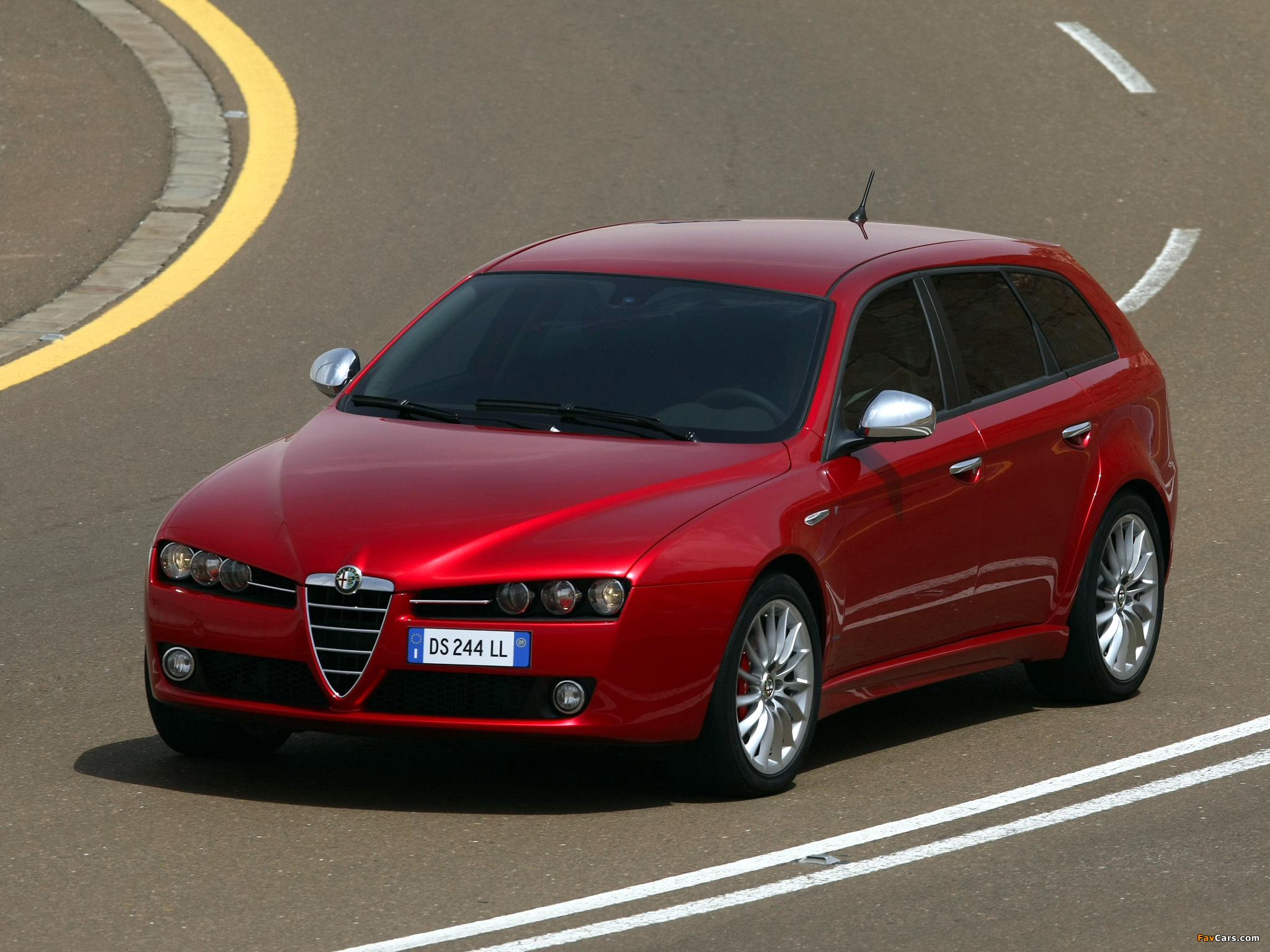 Alfa Romeo 159 Sportwagon Ti 939B (2008–2011) photos (2048 x 1536)