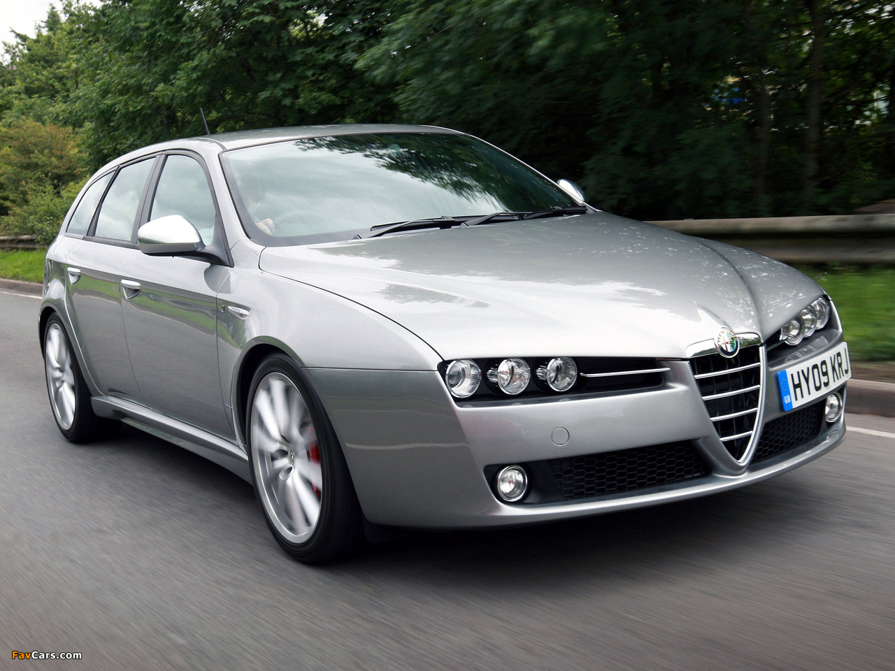 Alfa Romeo 159 Sportwagon Ti UK-spec 939B (2008–2011) photos (1280 x 960)