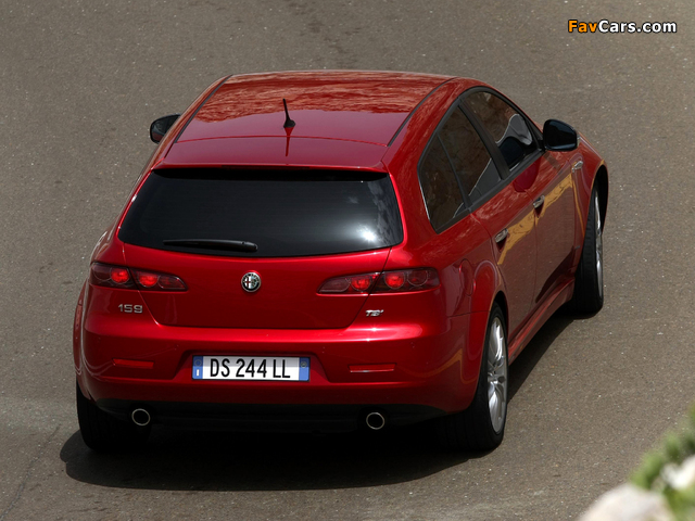 Alfa Romeo 159 Sportwagon Ti 939B (2008–2011) pictures (640 x 480)