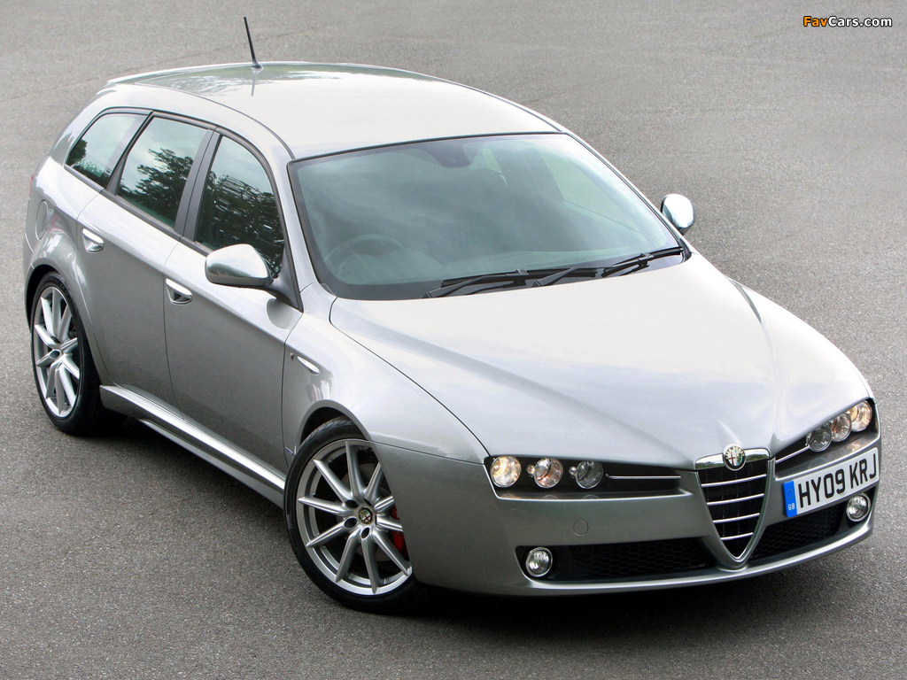 Alfa Romeo 159 Sportwagon Ti UK-spec 939B (2008–2011) pictures (1024 x 768)