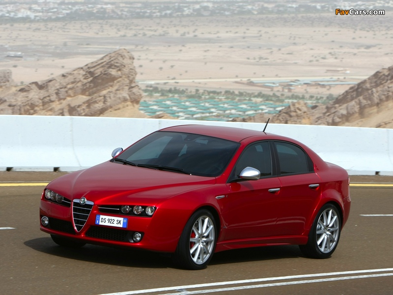 Alfa Romeo 159 Ti 939A (2008–2011) pictures (800 x 600)