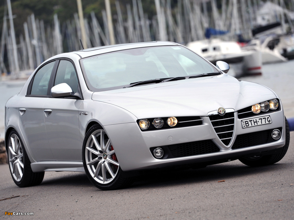 Alfa Romeo 159 Ti AU-spec 939A (2008–2011) pictures (1024 x 768)