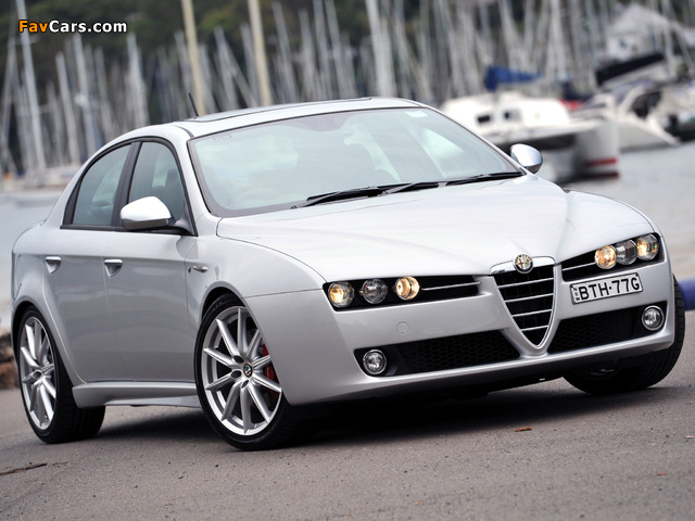 Alfa Romeo 159 Ti AU-spec 939A (2008–2011) pictures (640 x 480)