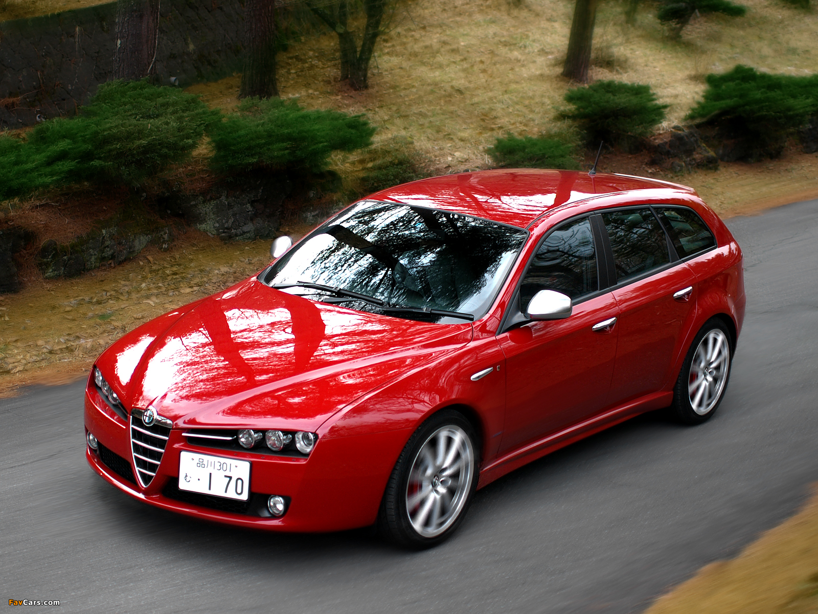 Alfa Romeo 159 Sportwagon Ti JP-spec 939B (2008–2011) wallpapers (1600 x 1200)