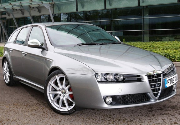 Alfa Romeo 159 Sportwagon Ti UK-spec 939B (2008–2011) wallpapers