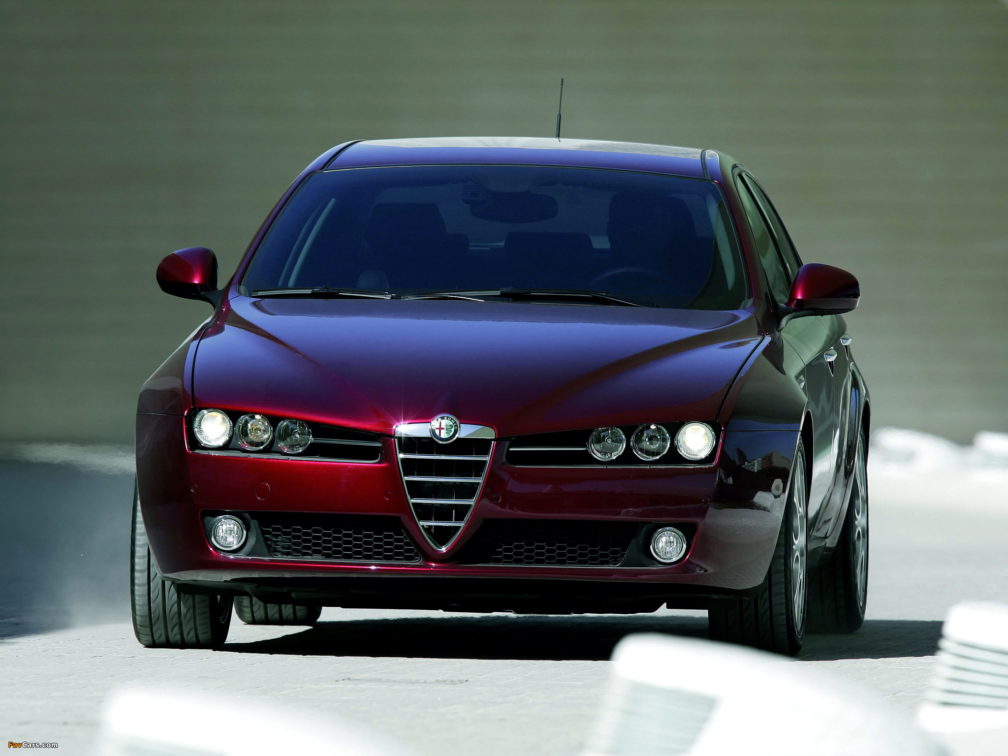 Alfa Romeo 159 3.2 JTS Q4 939A (2005–2008) wallpapers (2048 x 1536)