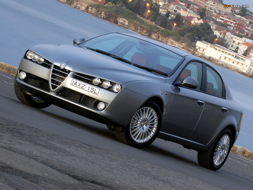 Images of Alfa Romeo 159 2.4 JTDm AU-spec 939A (2006–2008) (1024 x 768)