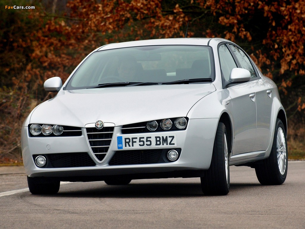 Images of Alfa Romeo 159 2.4 JTDm UK-spec 939A (2006–2008) (1024 x 768)