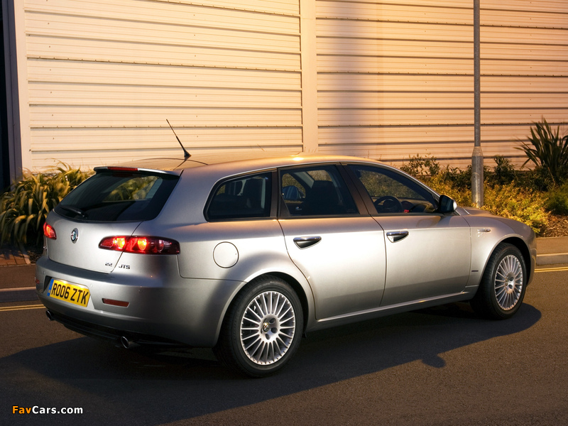 Images of Alfa Romeo 159 Sportwagon 2.2 JTS UK-spec 939B (2006–2008) (800 x 600)