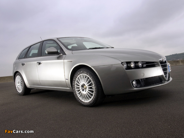Images of Alfa Romeo 159 Sportwagon 2.2 JTS UK-spec 939B (2006–2008) (640 x 480)