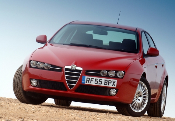Images of Alfa Romeo 159 1.9 JTDm UK-spec 939A (2006–2008)