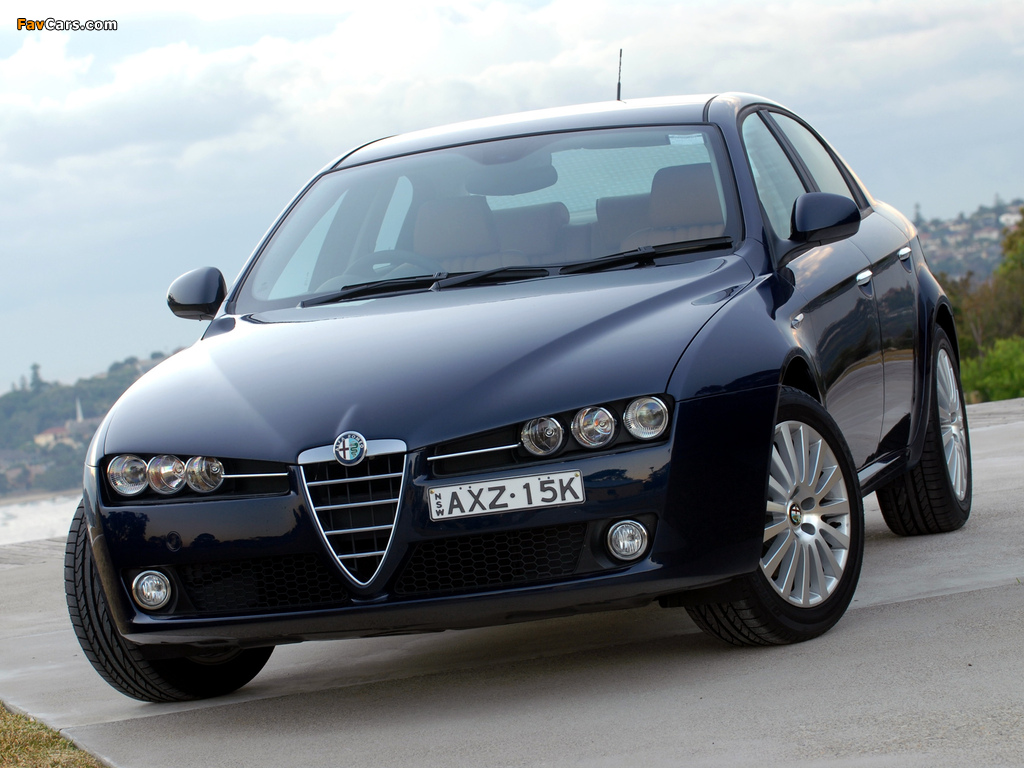 Images of Alfa Romeo 159 2.2 JTS AU-spec 939A (2006–2008) (1024 x 768)