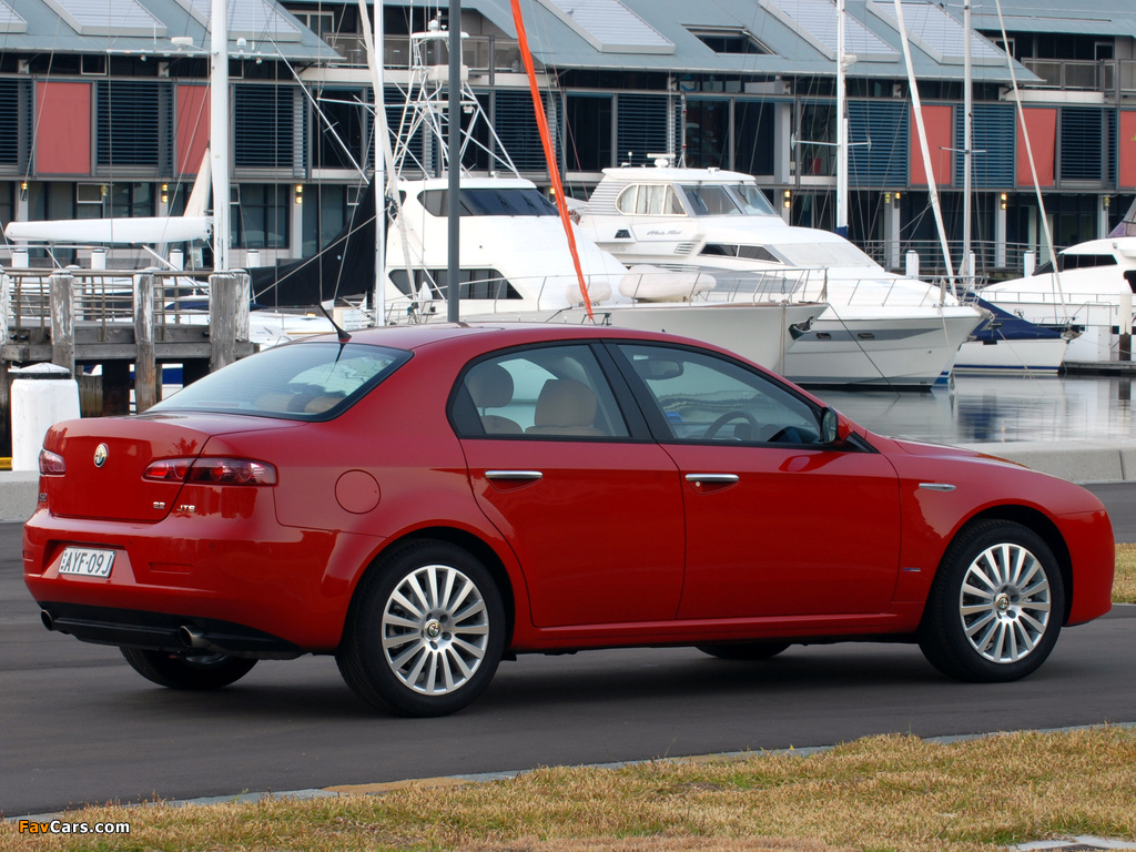 Images of Alfa Romeo 159 2.2 JTS AU-spec 939A (2006–2008) (1024 x 768)