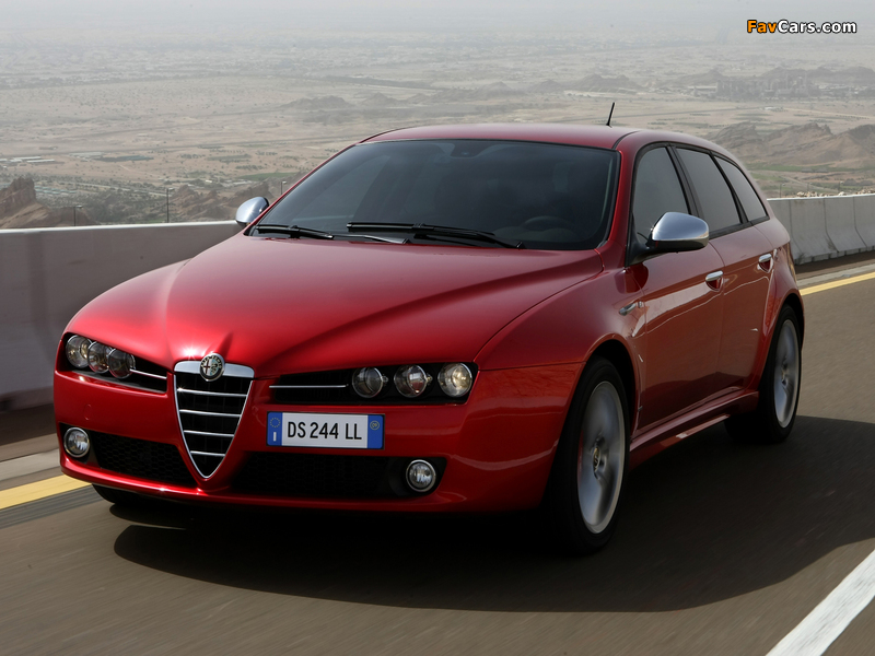 Images of Alfa Romeo 159 Sportwagon Ti 939B (2008–2011) (800 x 600)