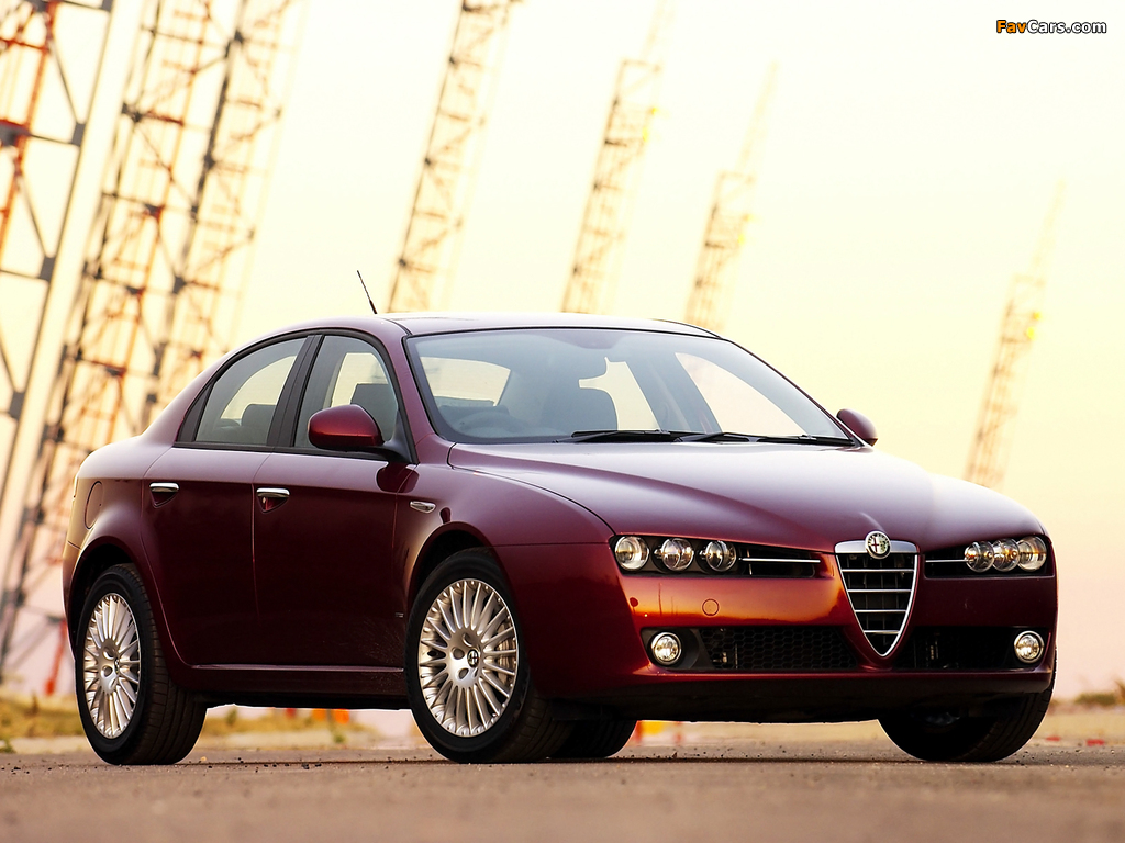Photos of Alfa Romeo 159 3.2 JTS Q4 ZA-spec 939A (2006–2008) (1024 x 768)