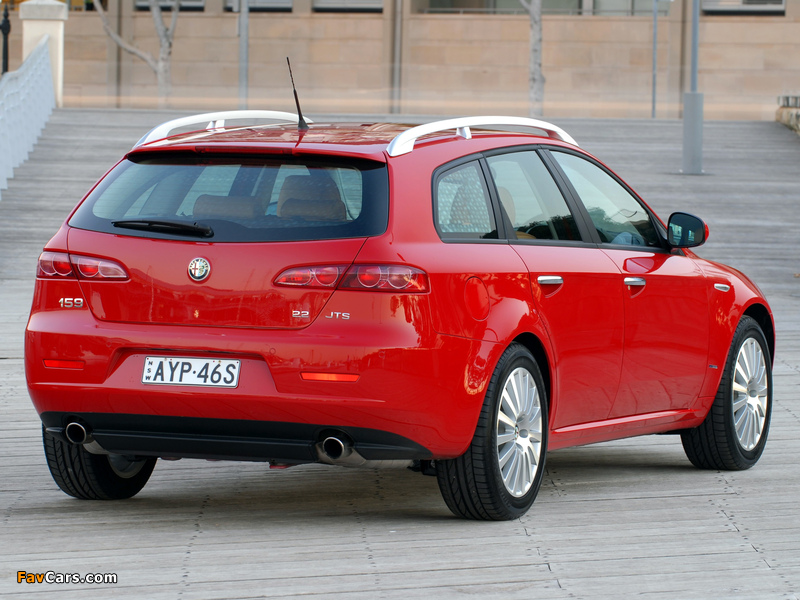 Photos of Alfa Romeo 159 Sportwagon 2.2 JTS AU-spec 939B (2006–2008) (800 x 600)