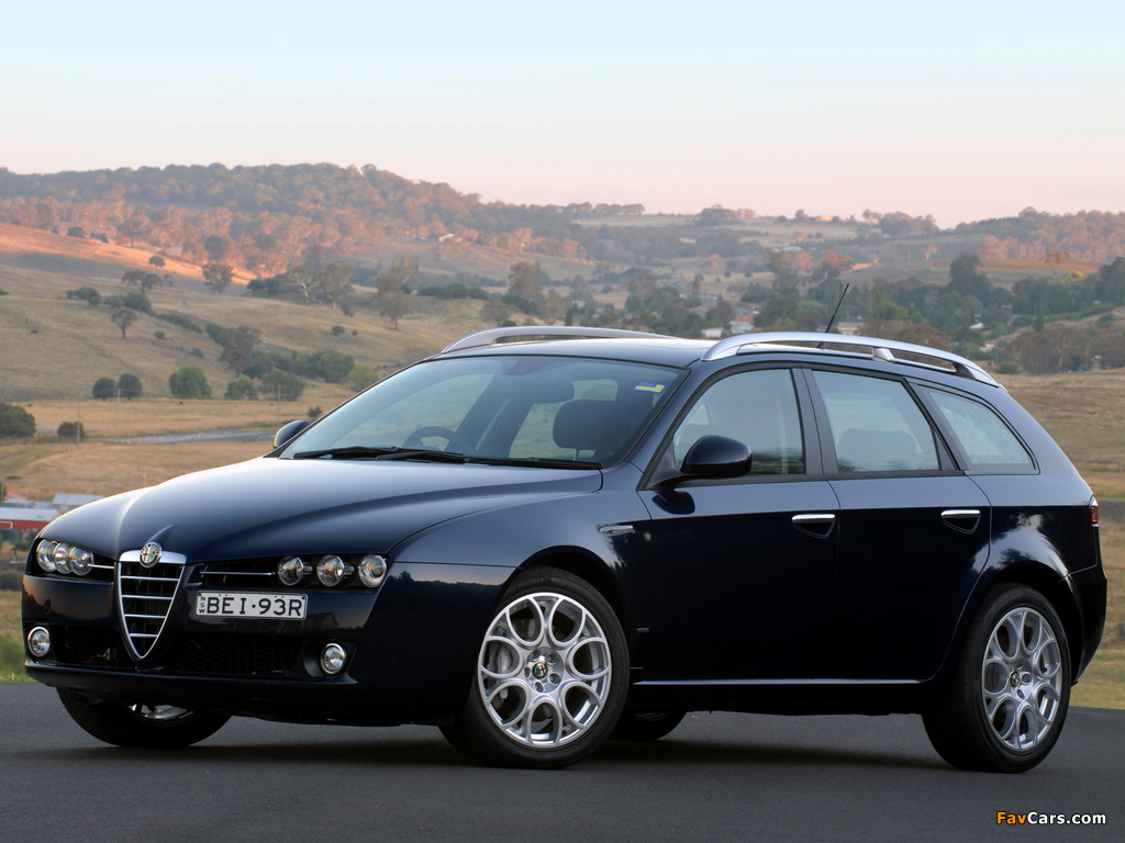 Photos of Alfa Romeo 159 Sportwagon 3.2 JTS Q4 AU-spec 939B (2006–2008) (1024 x 768)