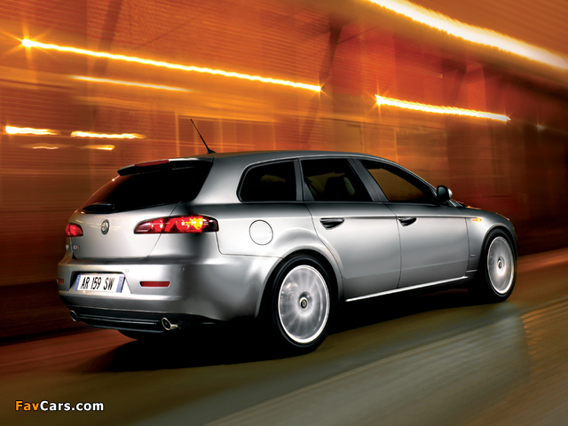 Photos of Alfa Romeo 159 Sportwagon Q4 939B (2006–2008) (640 x 480)