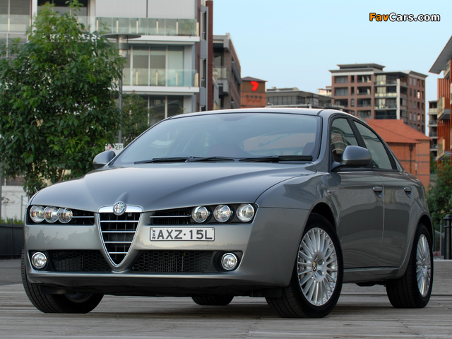 Photos of Alfa Romeo 159 2.4 JTDm AU-spec 939A (2006–2008) (640 x 480)