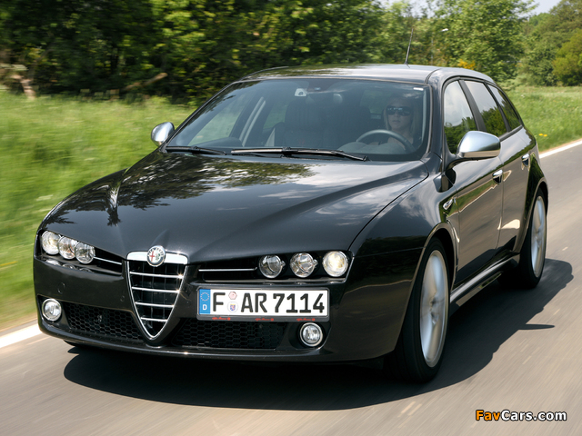 Photos of Alfa Romeo 159 Sportwagon Ti 939B (2007–2008) (640 x 480)