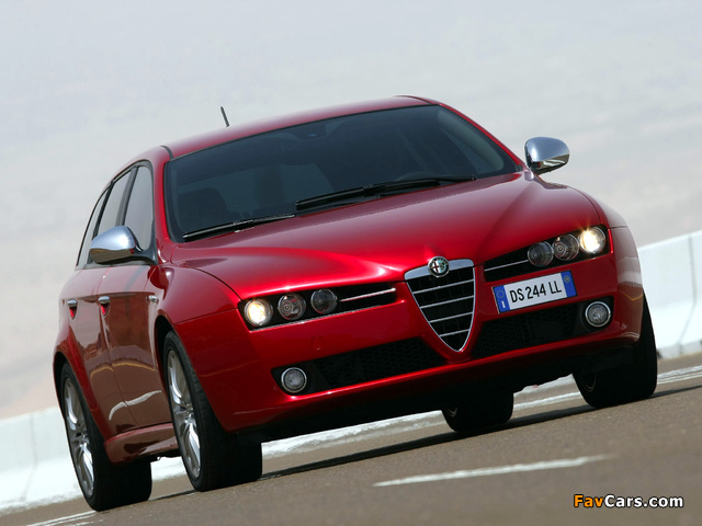 Photos of Alfa Romeo 159 Sportwagon Ti 939B (2008–2011) (640 x 480)