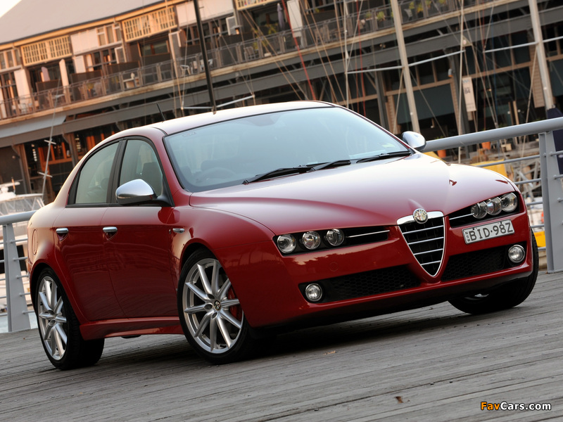 Photos of Alfa Romeo 159 Ti AU-spec 939A (2008–2011) (800 x 600)