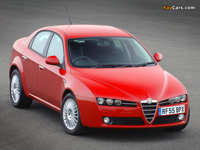 Pictures of Alfa Romeo 159 1.9 JTDm UK-spec 939A (2006–2008) (640 x 480)