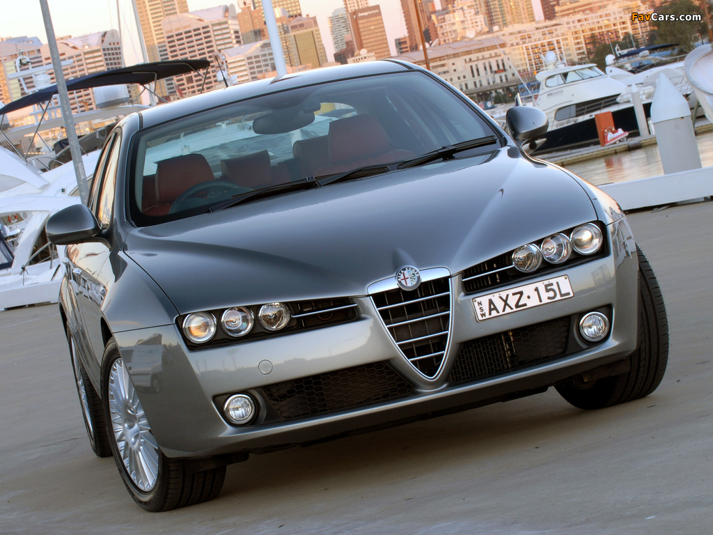 Pictures of Alfa Romeo 159 2.4 JTDm AU-spec 939A (2006–2008) (1024 x 768)