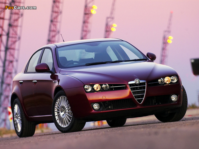 Pictures of Alfa Romeo 159 3.2 JTS Q4 ZA-spec 939A (2006–2008) (640 x 480)