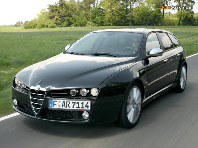 Pictures of Alfa Romeo 159 Sportwagon Ti 939B (2007–2008) (640 x 480)