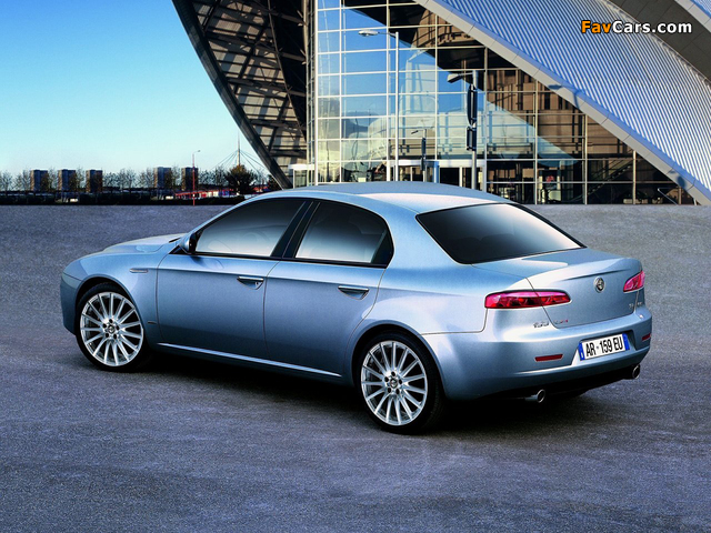 Pictures of Alfa Romeo 159 3.2 JTS Q4 939A (2005–2008) (640 x 480)