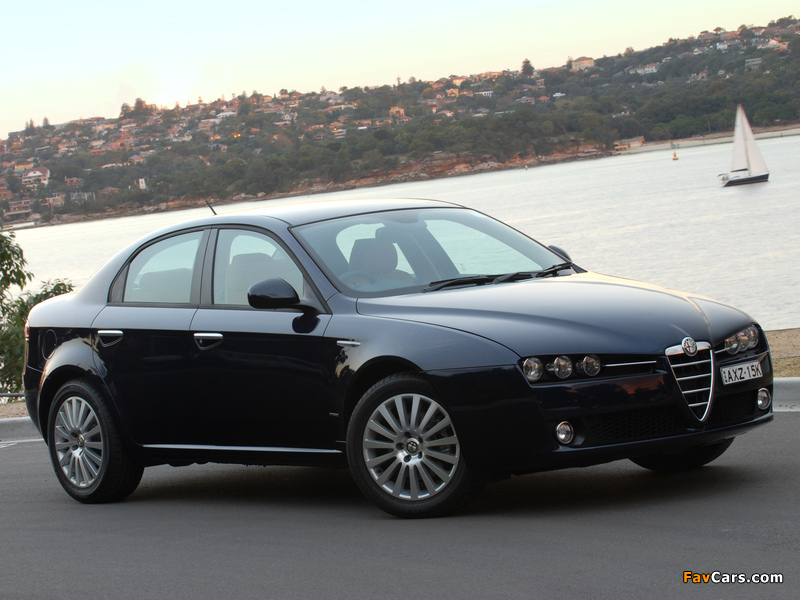 Pictures of Alfa Romeo 159 2.2 JTS AU-spec 939A (2006–2008) (800 x 600)