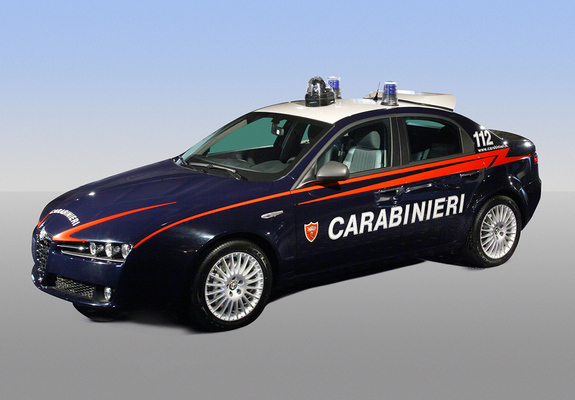 Alfa Romeo 159 Carabinieri 939A (2006–2008) wallpapers