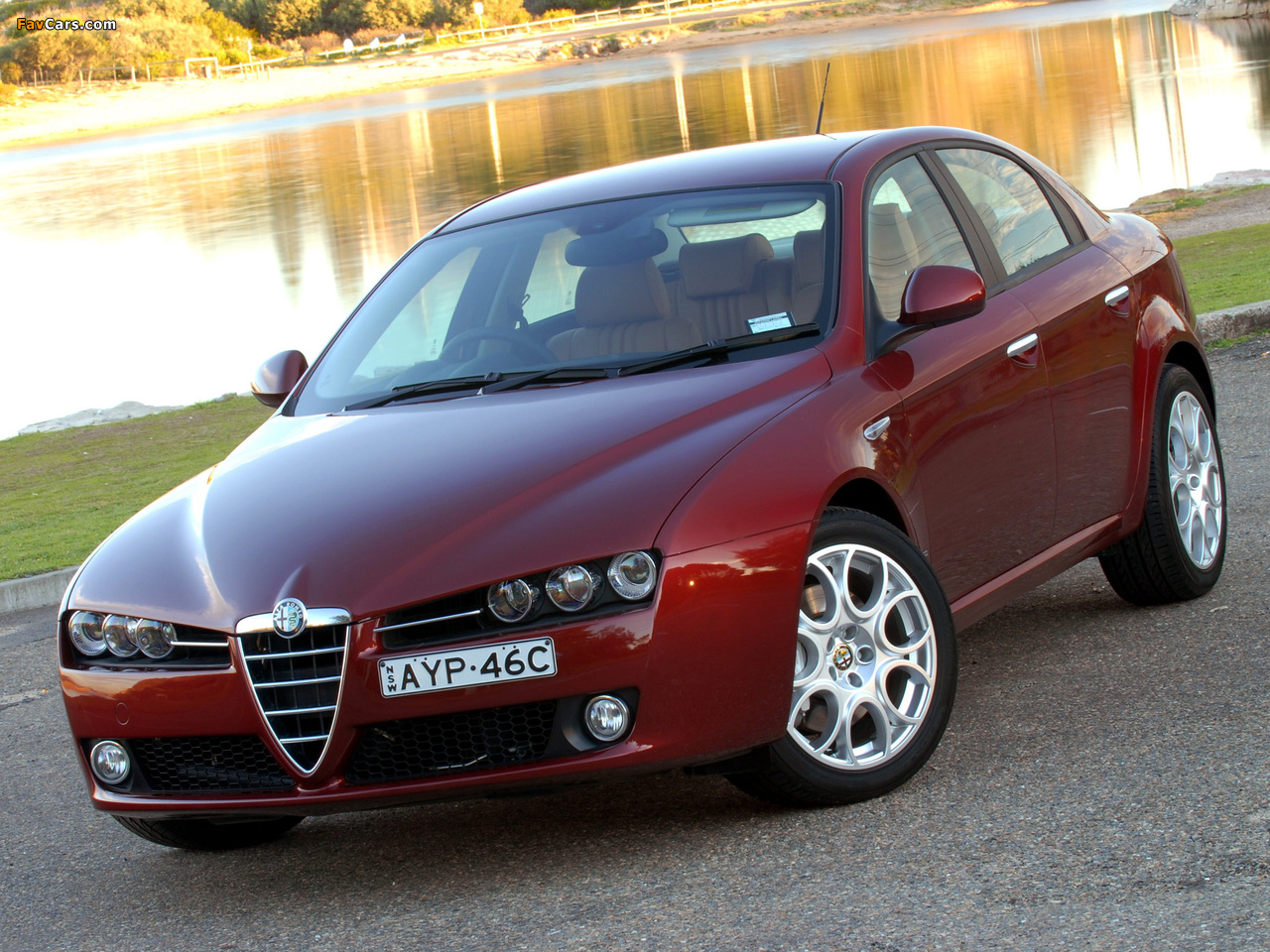 Alfa Romeo 159 3.2 JTS Q4 AU-spec 939A (2006–2008) wallpapers (1280 x 960)