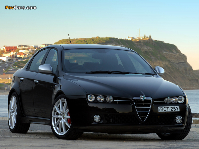 Alfa Romeo 159 Ti AU-spec 939A (2007–2008) wallpapers (640 x 480)