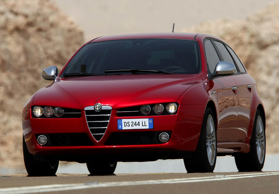 Alfa Romeo 159 Sportwagon Ti 939B (2008–2011) wallpapers
