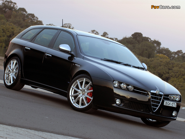 Alfa Romeo 159 Sportwagon Ti AU-spec 939B (2008–2011) wallpapers (640 x 480)