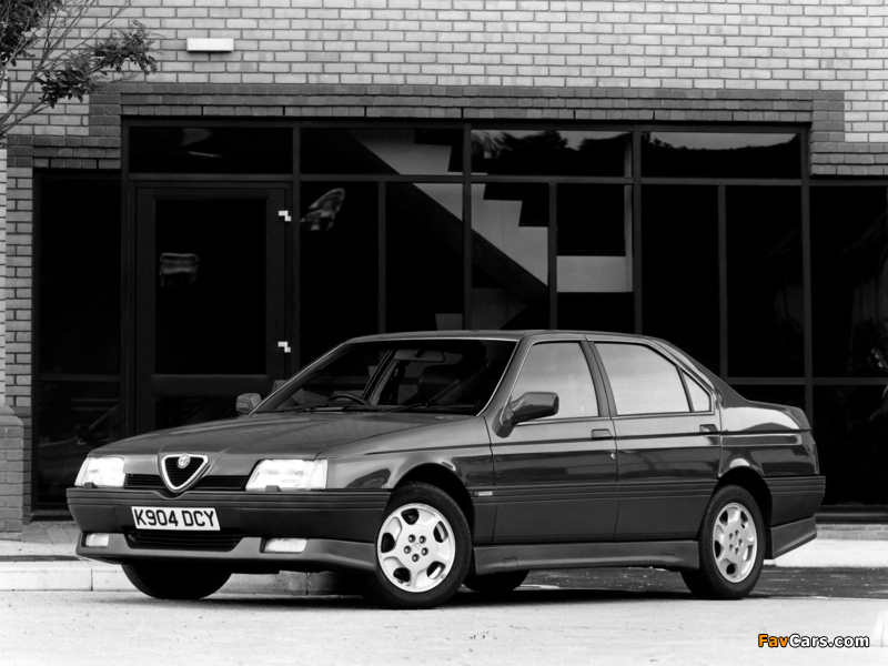 Alfa Romeo 164 Cloverleaf (1990–1992) wallpapers (800 x 600)