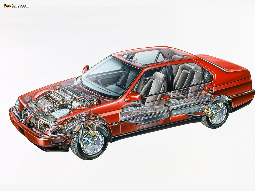 Images of Alfa Romeo 164 Super (1992–1997) (1024 x 768)