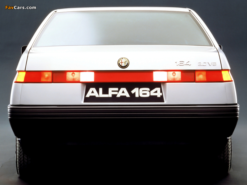 Photos of Alfa Romeo 164 (1987–1992) (800 x 600)