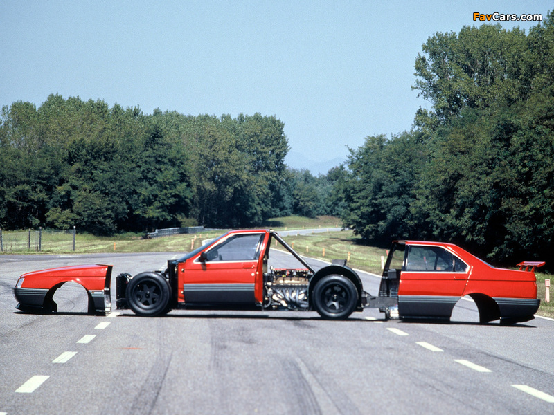 Photos of Alfa Romeo 164 Pro-Car SE046 (1988) (800 x 600)