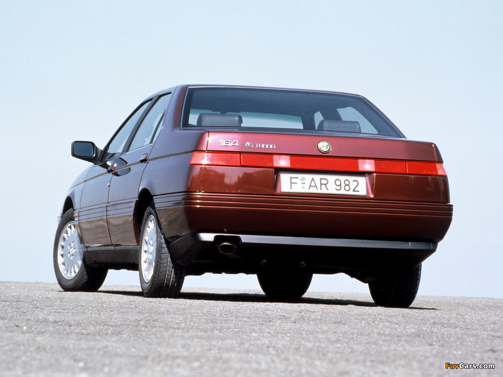 Pictures of Alfa Romeo 164 V6 Turbo (1991–1992) (1024 x 768)