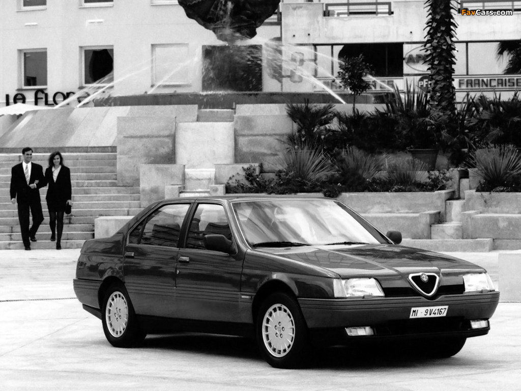 Pictures of Alfa Romeo 164 V6 Turbo (1991–1992) (1024 x 768)