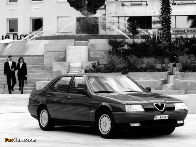 Pictures of Alfa Romeo 164 V6 Turbo (1991–1992) (640 x 480)