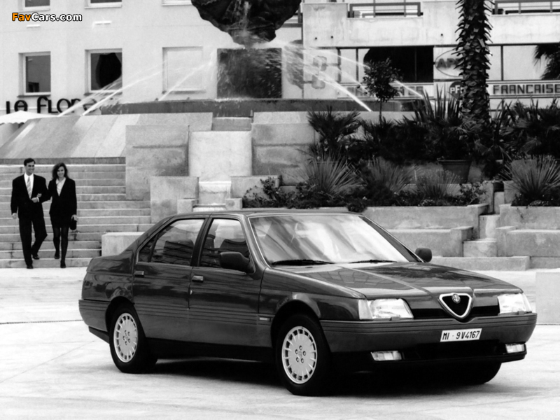 Pictures of Alfa Romeo 164 V6 Turbo (1991–1992) (800 x 600)