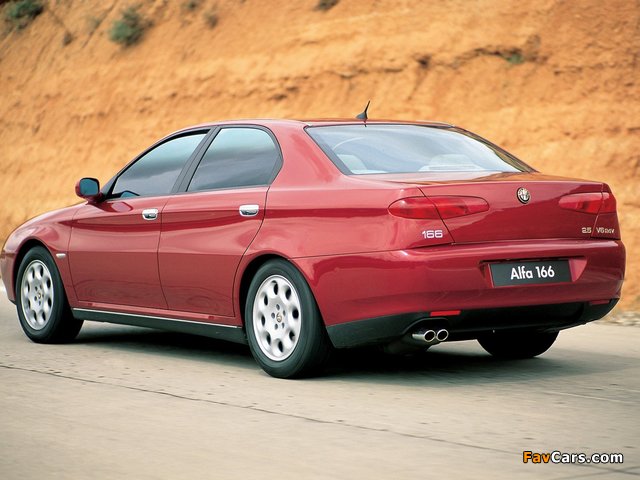 Alfa Romeo 166 936 (1998–2003) images (640 x 480)