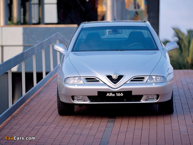 Alfa Romeo 166 936 (1998–2003) wallpapers (640 x 480)