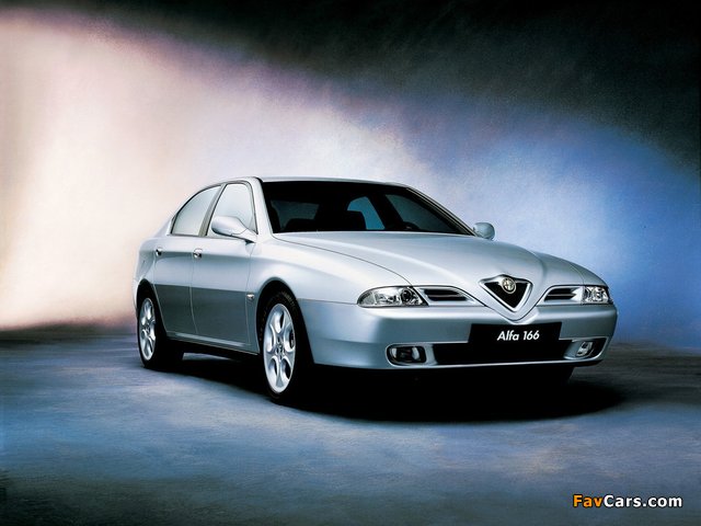 Alfa Romeo 166 936 (1998–2003) wallpapers (640 x 480)